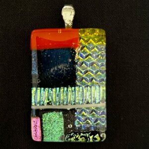 Fused Glass Pendant